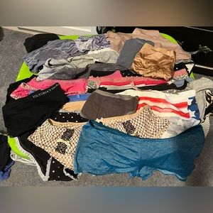Huge Lot size M Victoria’s Secret panties underwear bikini no show cotton plus